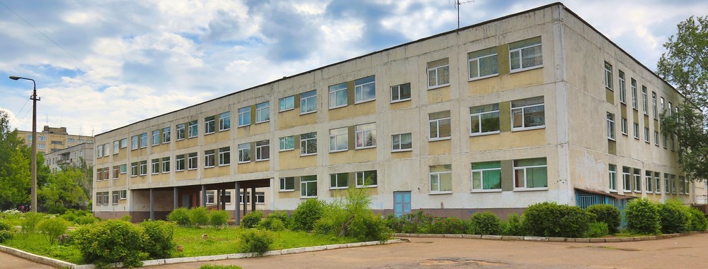 Фотография школы.